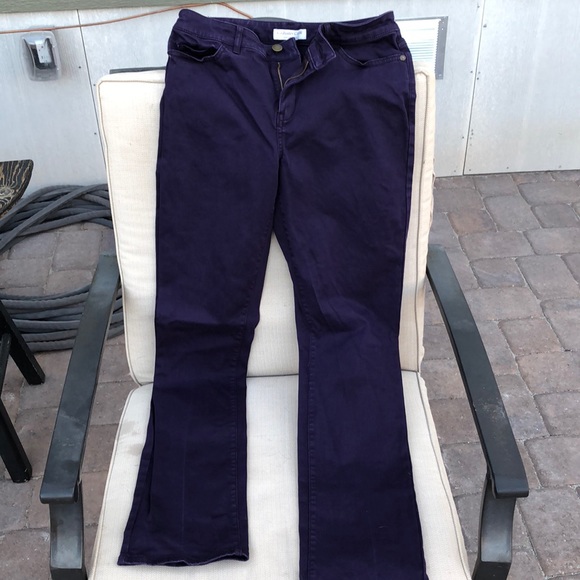 Dark purple Coldwater Creek slacks like new! - Picture 2 of 5